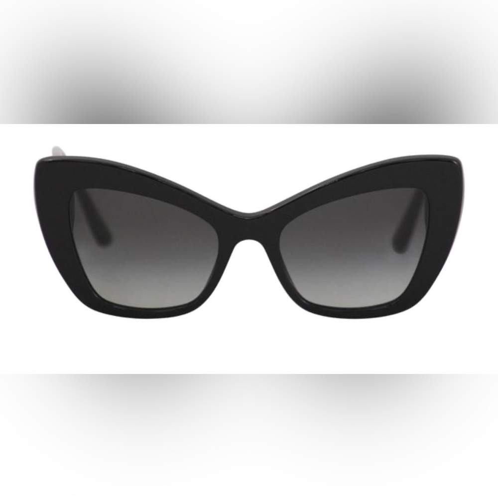 Dolce & Gabbana DG4349 Cat Eye Sunglasses Red Gold Heart Logo - Picture 2 of 9